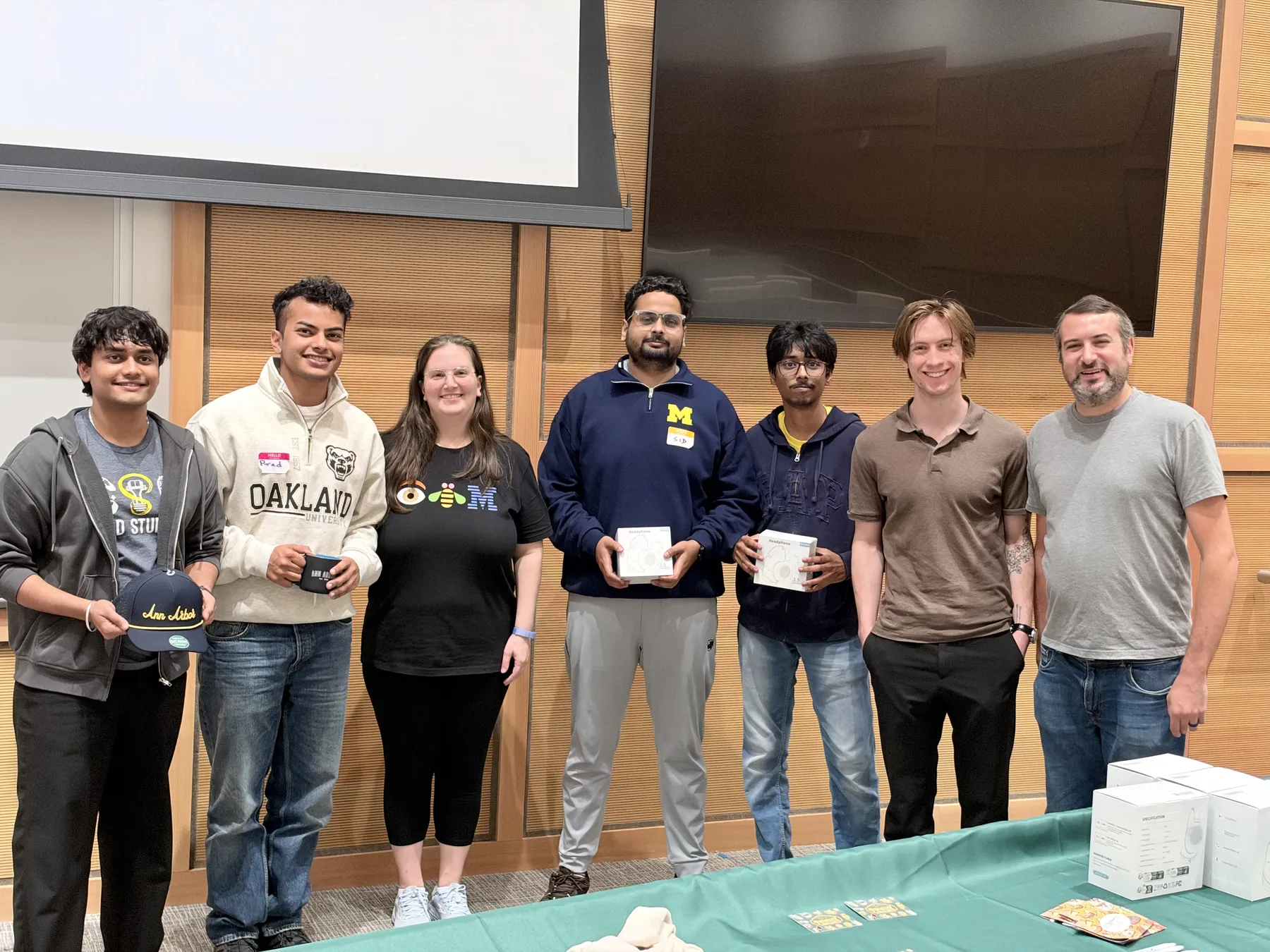 Winners with Barrett Solutions at JacHacks A2Tech
