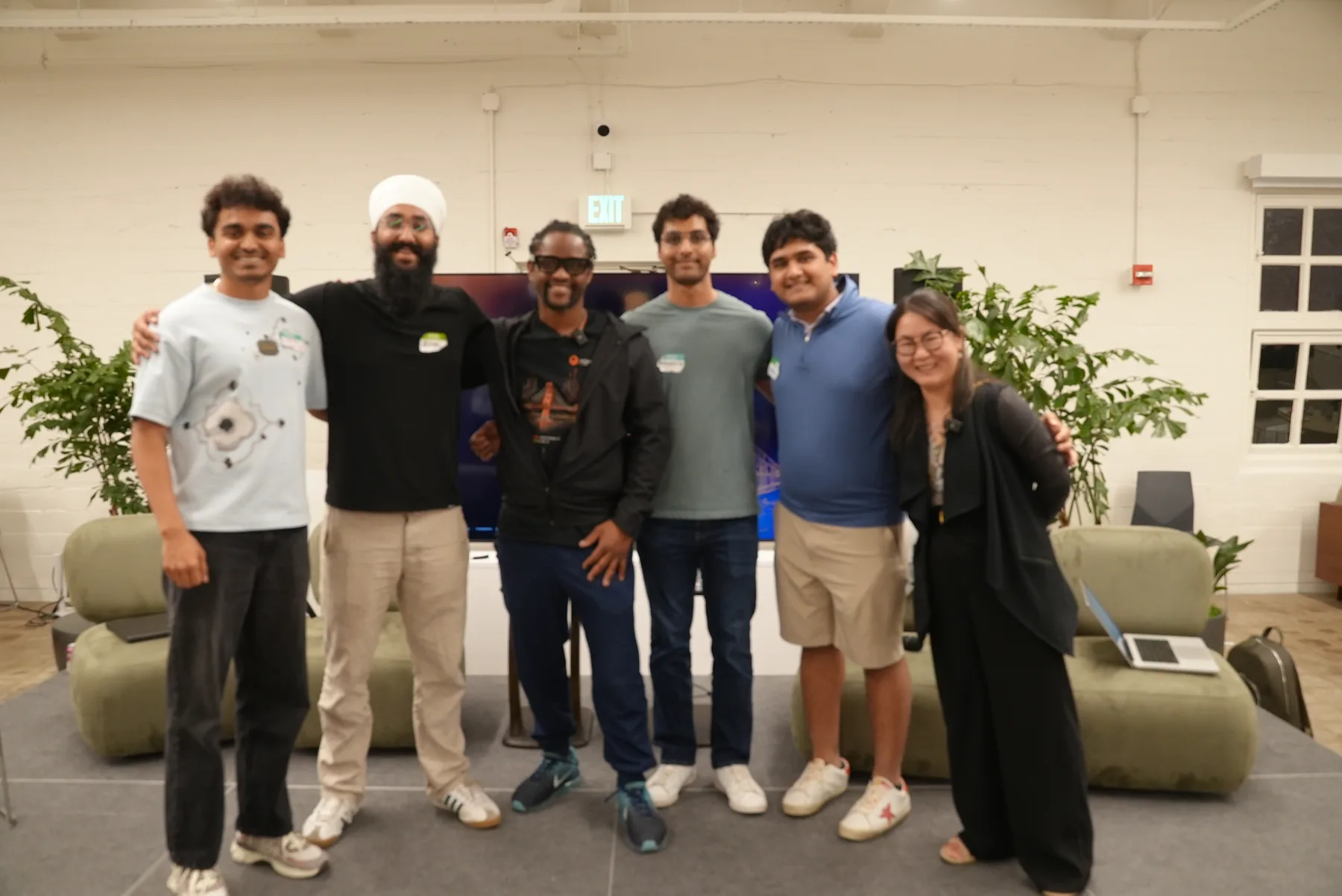 Team photo at JacHacks SF
