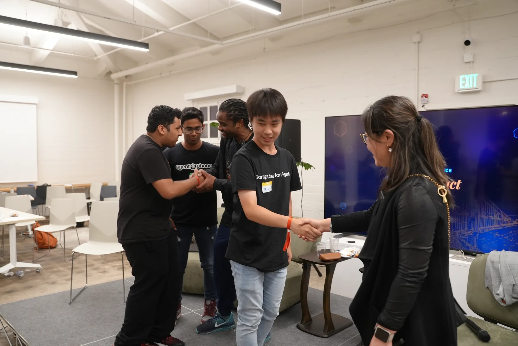 Handshake at JacHacks SF