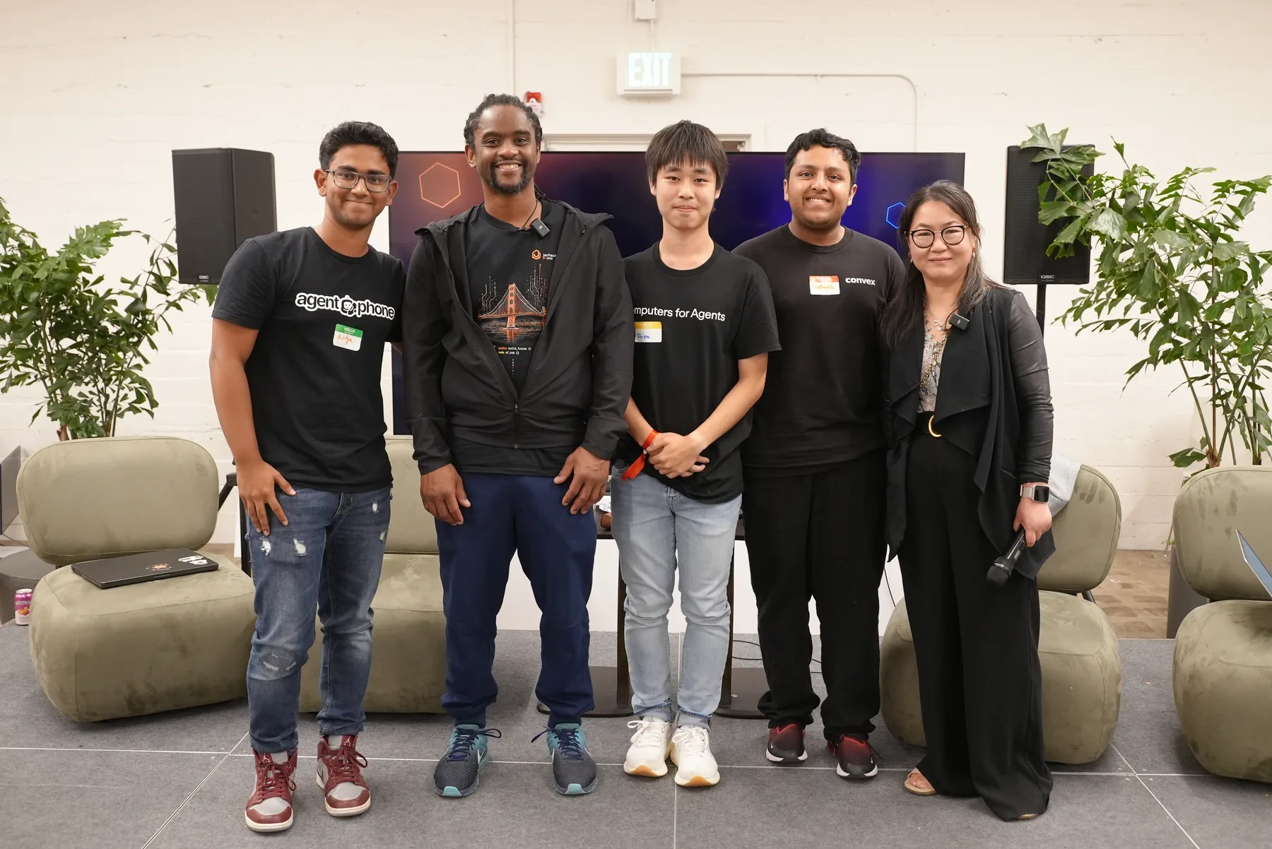 Winning team at JacHacks SF