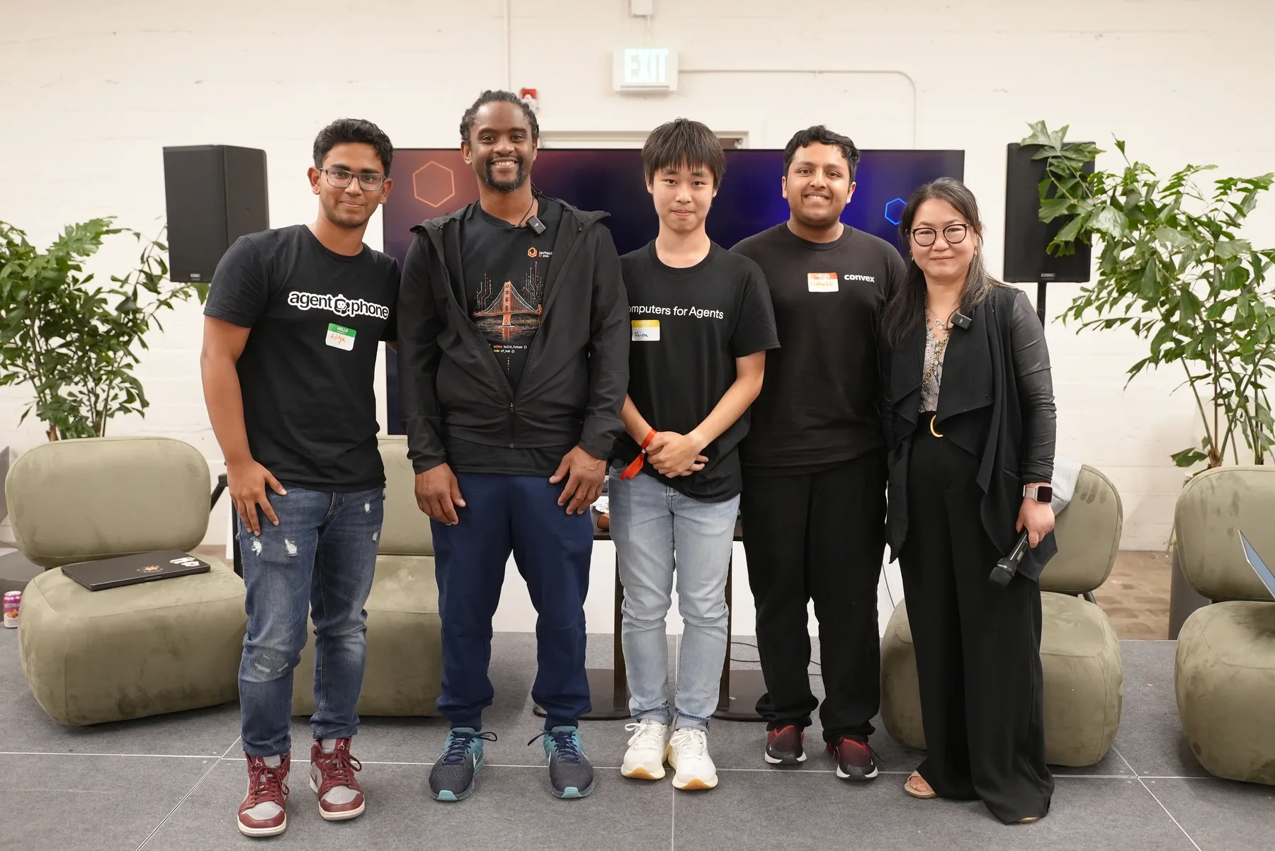 Winning team at JacHacks SF