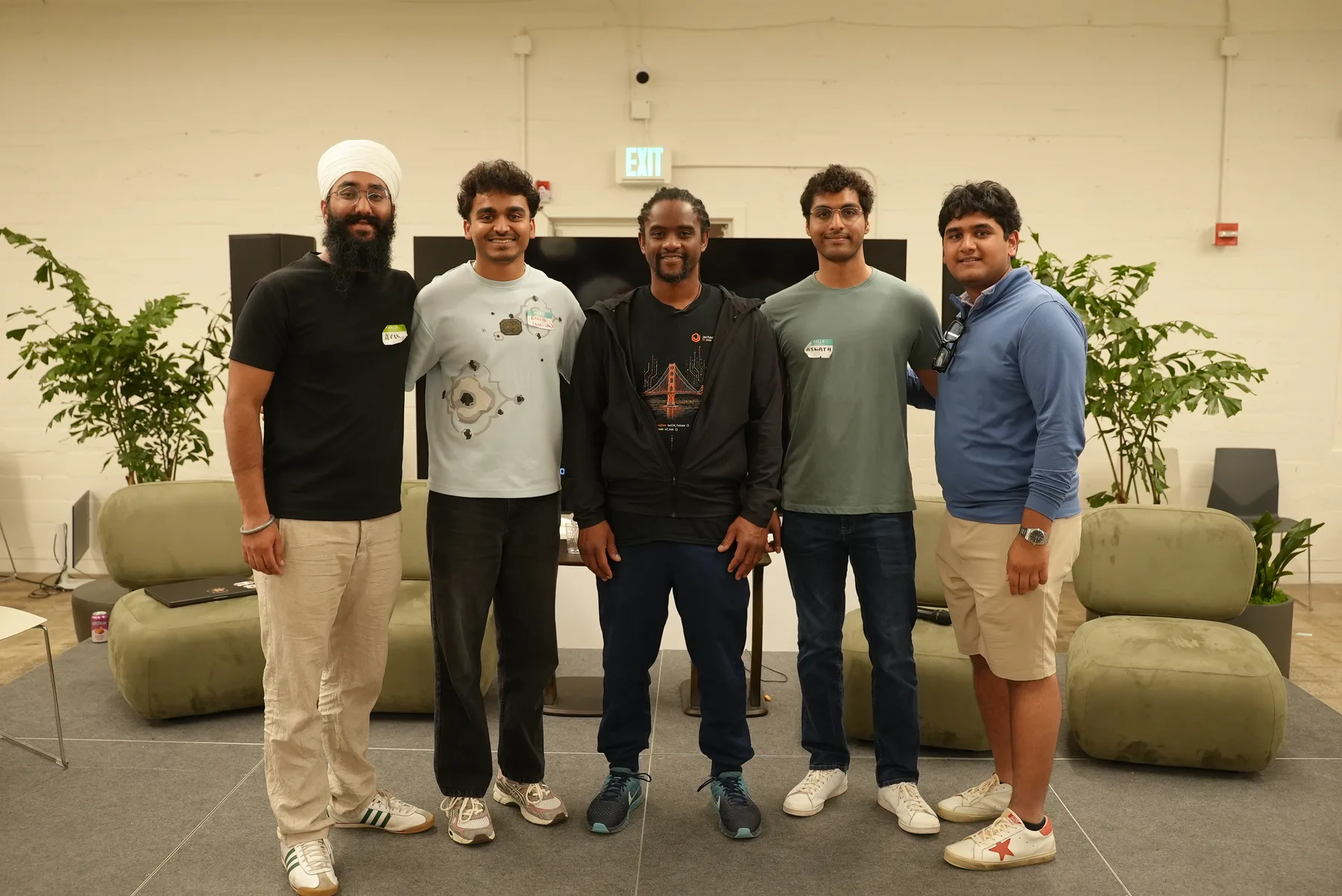 Winning team at JacHacks SF
