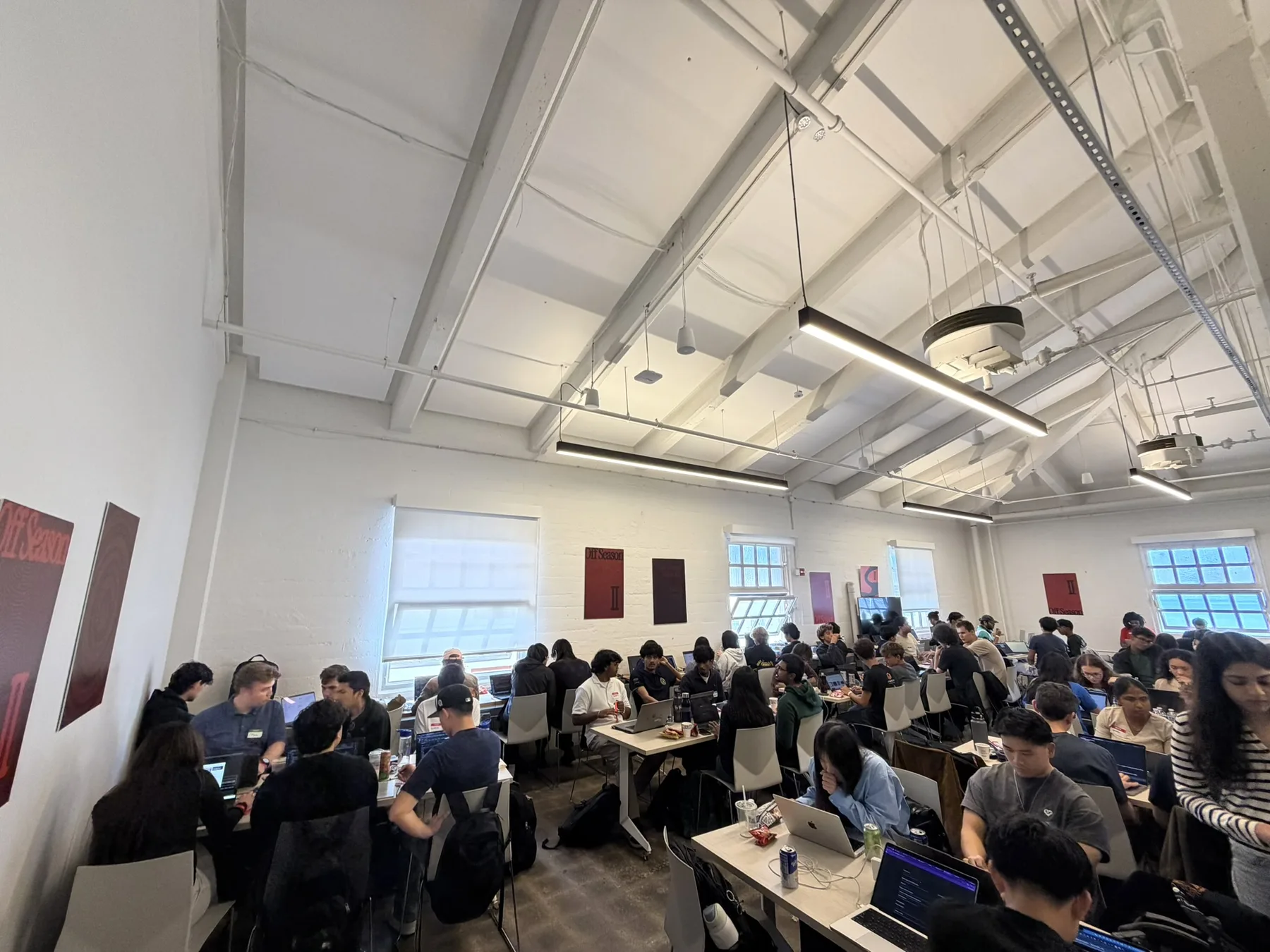Builders at work across the Founders, Inc. floor