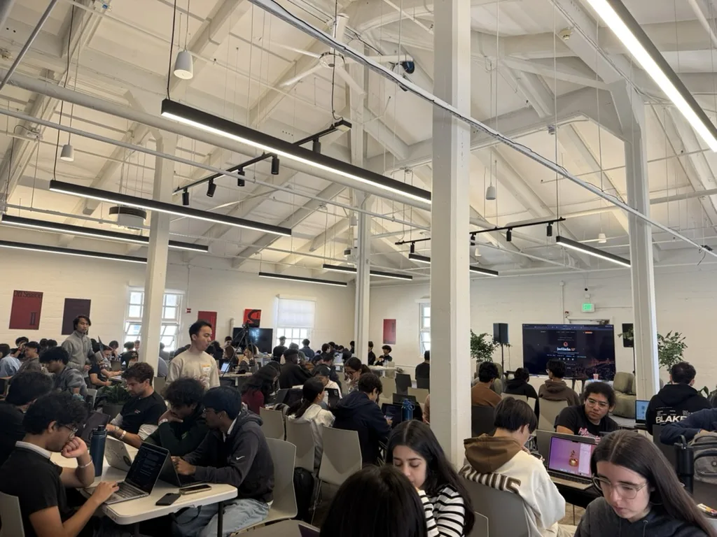 Build floor at JacHacks SF