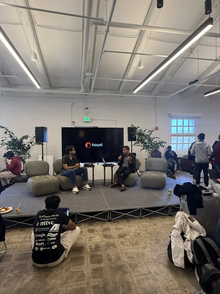 Fireside chat at JacHacks SF