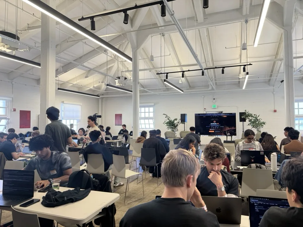 Hackers at work at JacHacks SF
