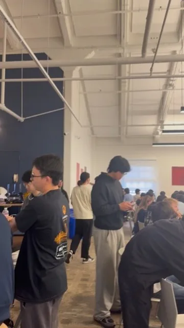 Break between sessions at JacHacks SF